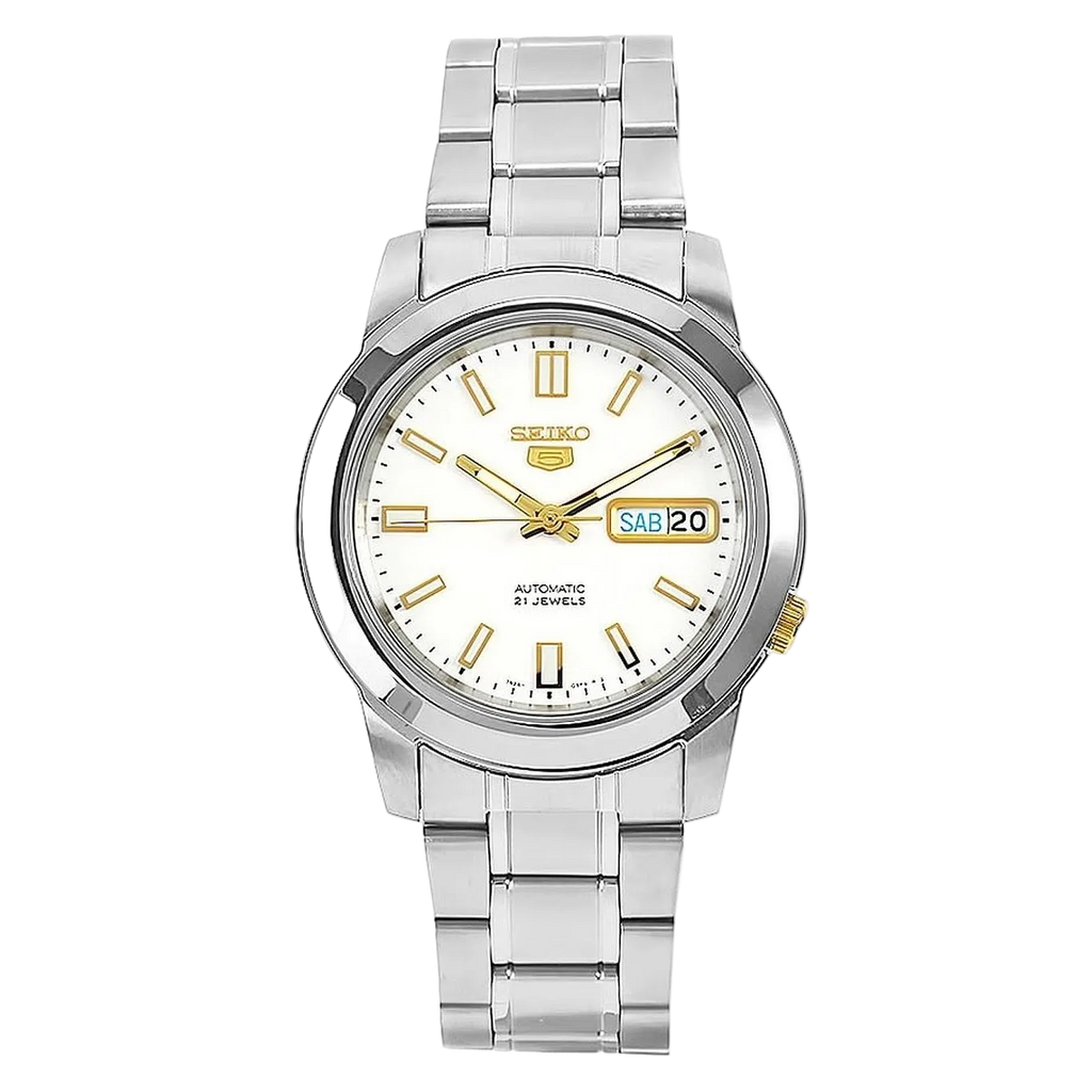 Seiko 5 White Dial