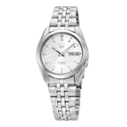 Seiko 5 Silver White