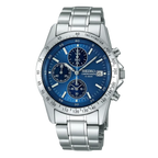 Seiko Spirit Blue Chronograph