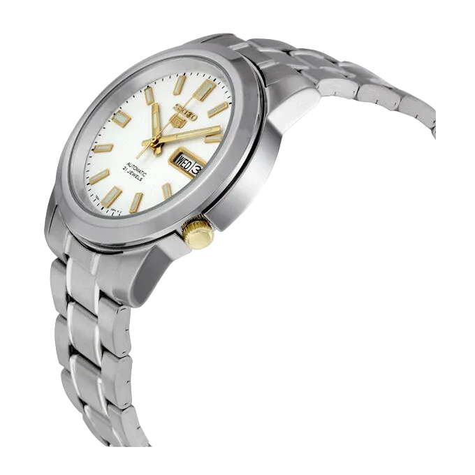Seiko 5 White Dial