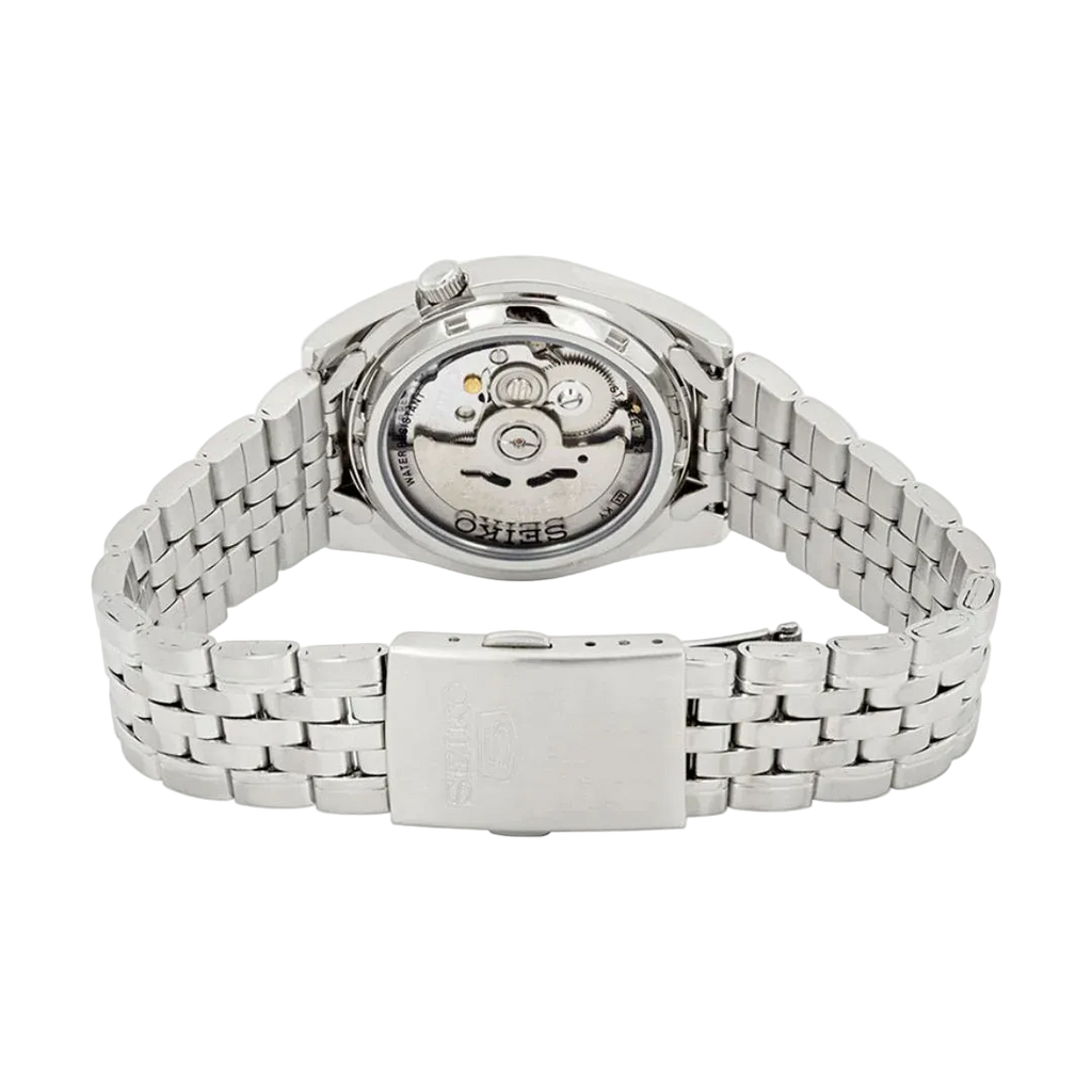 Seiko 5 Silver White