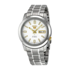 Seiko 5 White Dial