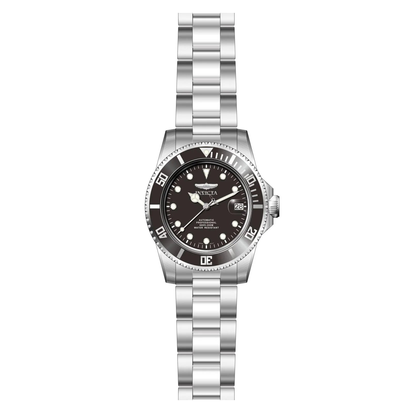 Invicta Automatic Pro Diver Black