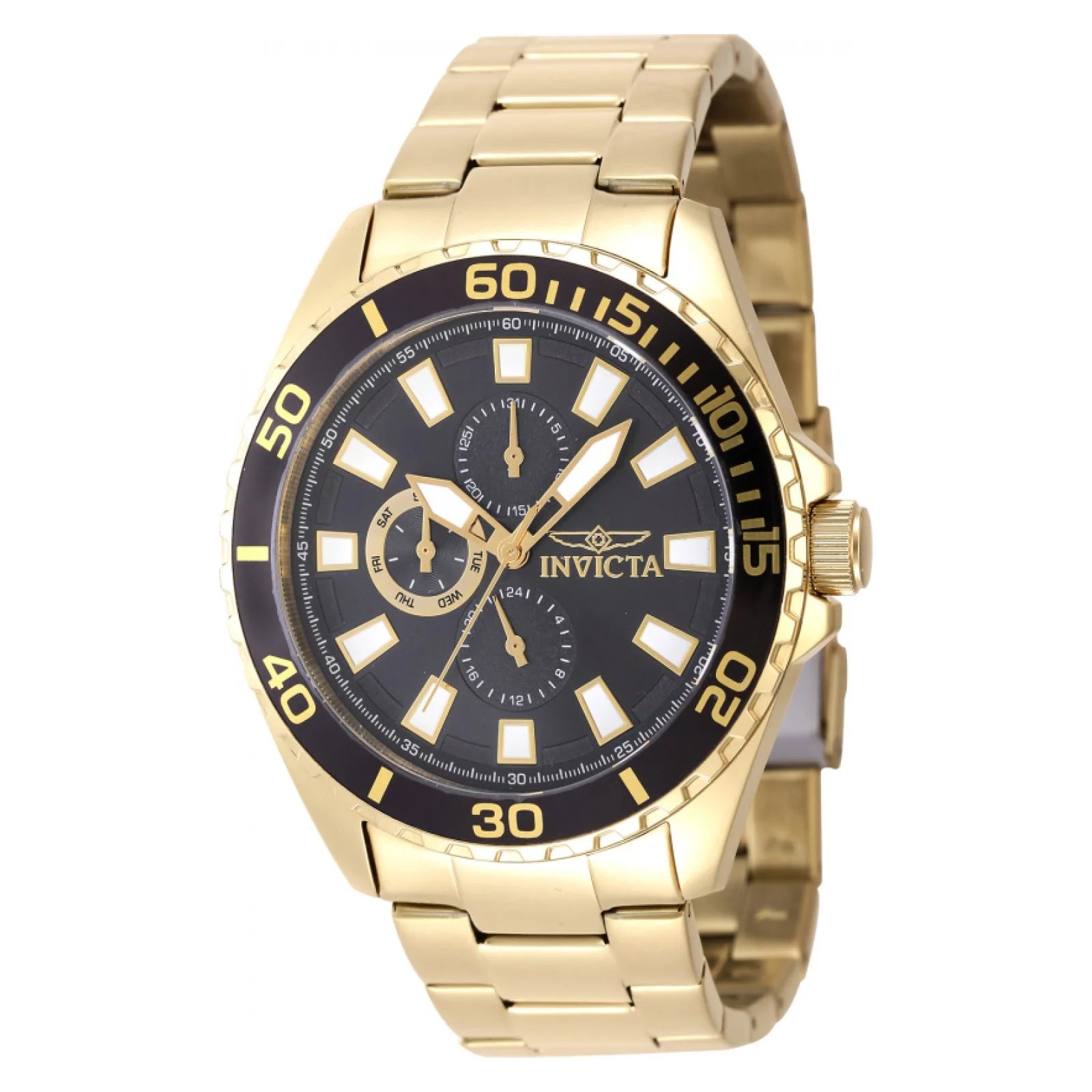 Invicta Pro Diver Gold
