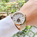 Bulova Classic Open Heart Gold