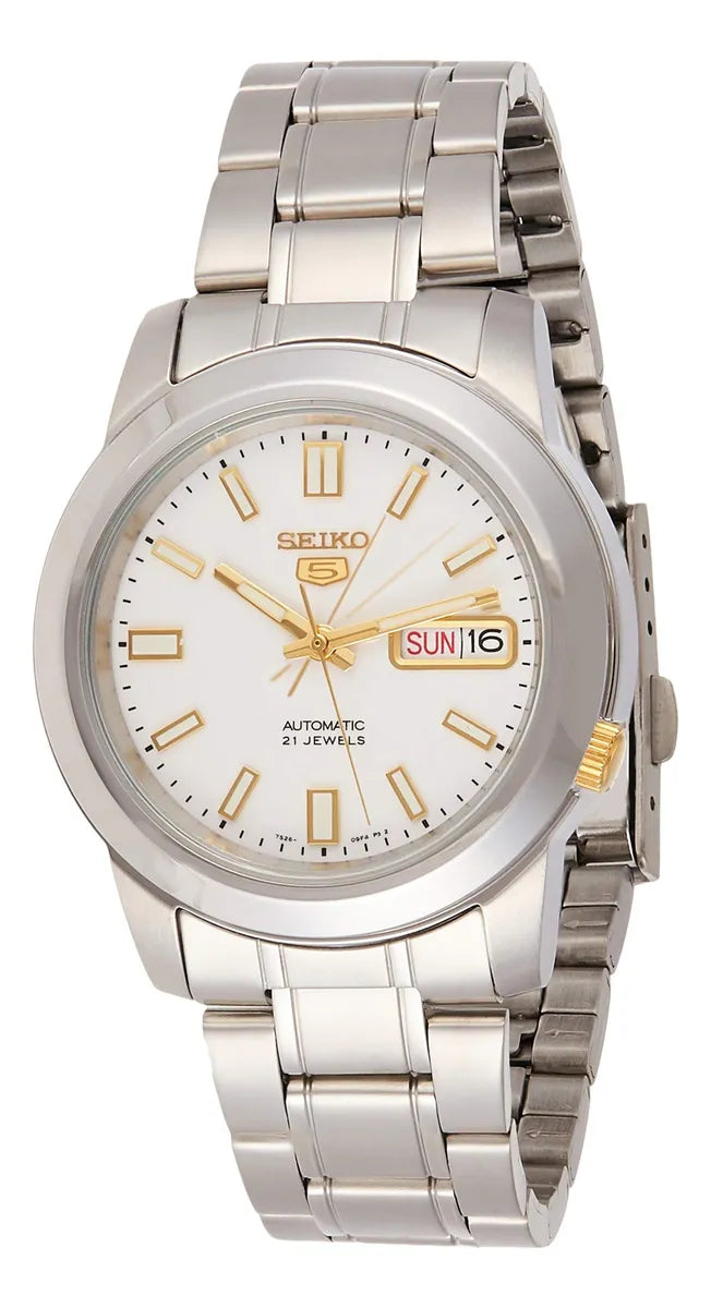 Seiko 5 White Dial