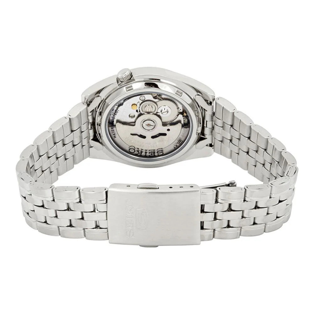 Seiko 5 Silver White