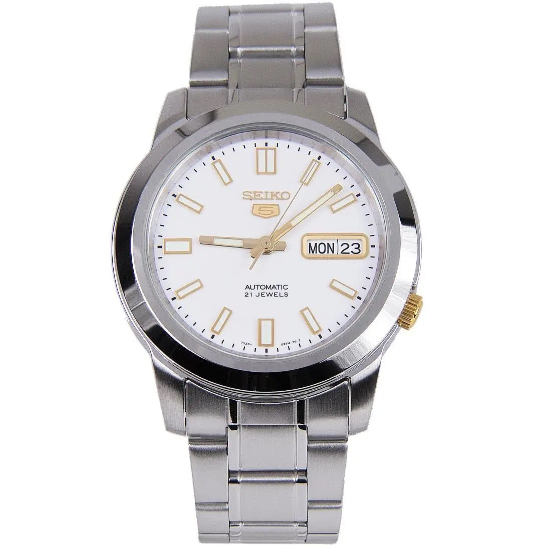 Seiko 5 White Dial