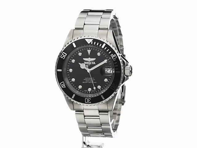 Invicta Automatic Pro Diver Black