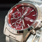 Seiko Spirit Red Chronograph