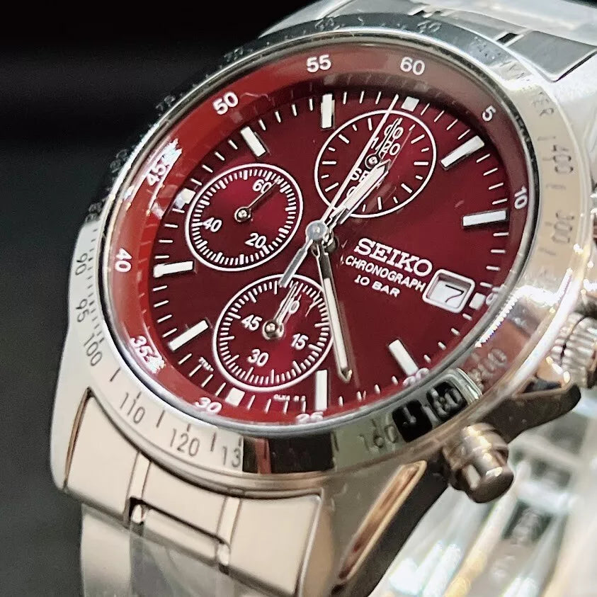 Seiko Spirit Red Chronograph