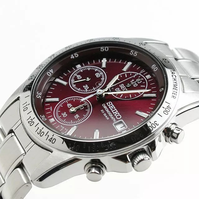 Seiko Spirit Red Chronograph