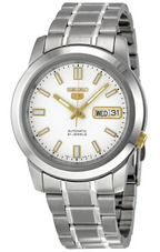 Seiko 5 White Dial