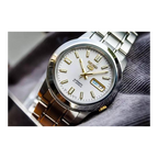 Seiko 5 White Dial